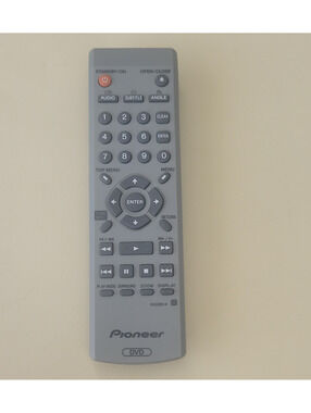 Pioneer VXX2914 Wireless DVD Remote Control Gray For Pioneer Players